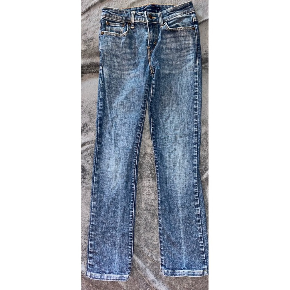 Levi’s Mid-Rise Skinny Medium Wash Jeans, Sz 26” Waist